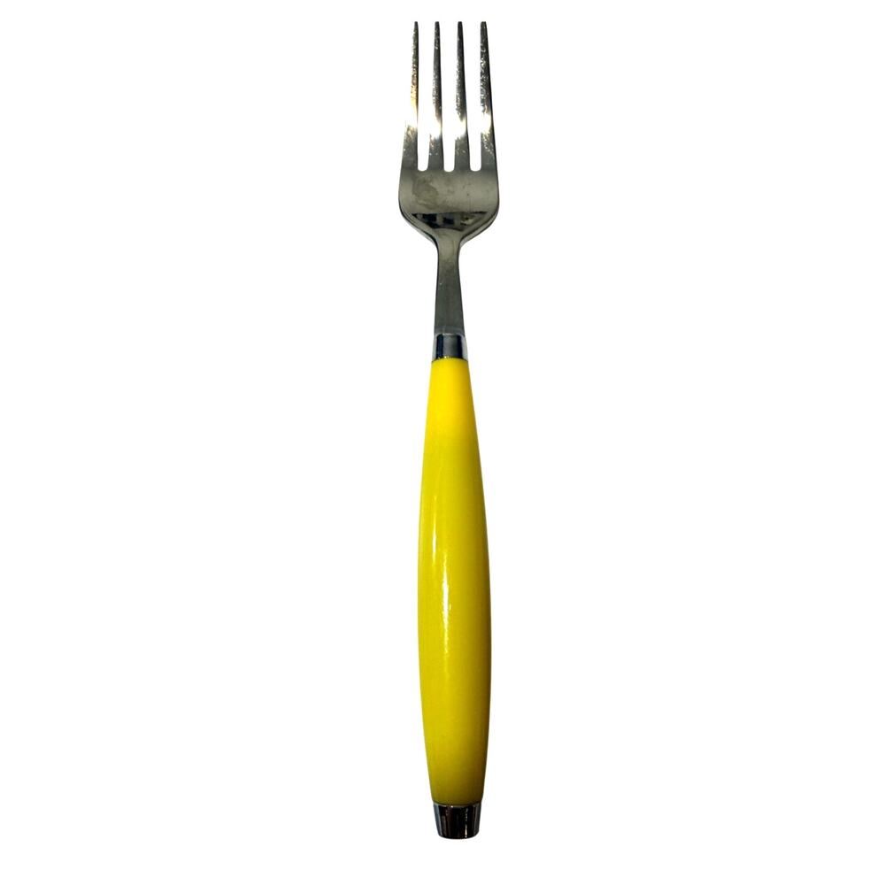 FIESTA dinner knife single Hostess Flatware Utensil Fiestaware yellow Silverware